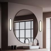 LED-væglampe til badeværelset Pil, sort, bredde 35 cm, plast