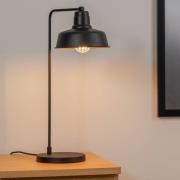 Bordlampe Berceste 181BLACK-ML, sort metal Højde 55 cm