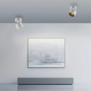 PURE LED-loftspot Cup, hvid, Ø 9,5 cm, metal