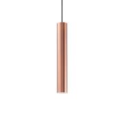 Ideal Lux hængelampe Look, kobberfarvet, Ø 6 cm, metal