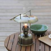 Markslöjd LED-bordlampe Fanos, messing, dæmpbar, IP44