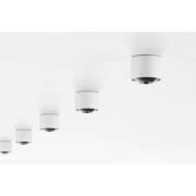 LOOM DESIGN LED-loftlampe Air, hvid, aluminium, Ø 10 cm