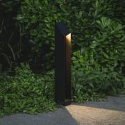 MARSET LED-sokkellampe Domus, højde 55 cm, sort, aluminium