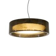 MARSET LED-hængelampe Ringo, Ø 90 cm, mørk røggrå