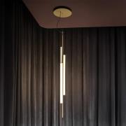 MARSET LED-hængelampe Ambrosia 130 w/stik 3000K guldfarvet