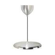 LED-pendellampe Artist, stålfarvet, Ø 40 cm, stål