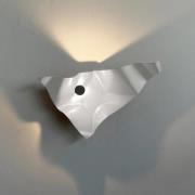 Knikerboker LED-væglampe Zona d'ombra, hvid, 79 cm