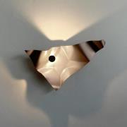 Knikerboker LED-væglampe Zona d'ombra, creme, 79 cm