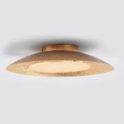 Lindby LED-loftlampe Keti, Ø 35 cm, guld, rund, metal