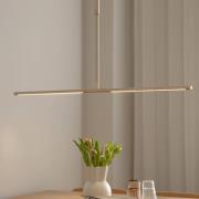 UMAGE LED-hængelampe Omni, messingfarvet Længde 107 cm 2 lyskilder