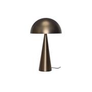 HÜBSCH bordlampe Mush, bruneret messing, højde 50 cm
