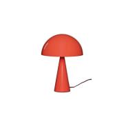 HÜBSCH bordlampe Mush Mini, lyserød, metal, højde 25 cm