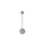 Vibia Pin 1690 LED-væglampe, 40 cm, grøn