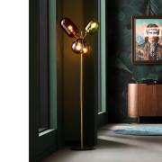 KARE Gulvlampe Balloon Dance, flerfarvet, glas, 160 cm, E27