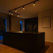 Calex skinnesæt, 6 GU10-spots, sort, længde 3 m, metal