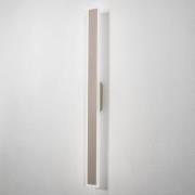 LED-væglampe Isla, sand, aluminium, højde 100 cm, IP54