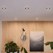 Paulmann indbygningslampe Nova Plus sort Ø 9 cm GU5.3/GU10 IP65