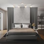 Loftspot Tapp, hvid, længde 61 cm, 4 lyskilder, metal, GU10