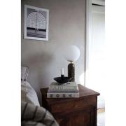 Globen Lighting bordlampe Torrano, grøn, højde 53 cm