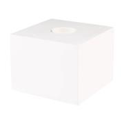 Segula bordlampe Cozy, hvid bøg, terningform, E27