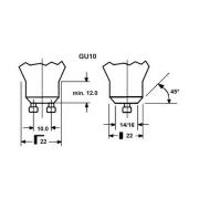LED-pære SUPERIA RETRO, ES50 GU10 6 W 930 575 lm dæmpbar