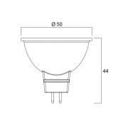 LED-pære SUPERIA RETRO GU5.3 MR16 6,1W 827 621lm dæmpbar