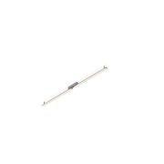 Vibia LED-væglampe SPA, længde 253 cm, beige, IP44 2.700 K