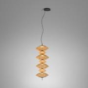 Bover LED-hængelampe Yuyun S/7C, dæmpbar 0-10V, beige