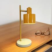 Dyberg Larsen LED-bordlampe Ocean Mini, curry/turkis