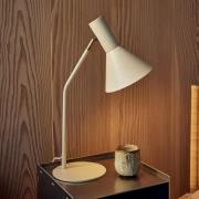 FRANDSEN bordlampe Lyss, beige, metal, 50 cm høj, E27
