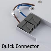 Paulmann Atria loftlampe 4.000 K 30x30cm mat hvid