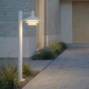 Lucande LED-gadelampe Montaro, 100 cm, hvid