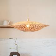 GOOD & MOJO Hængelampe Madura, Ø 60 cm, natur/brun, bambus