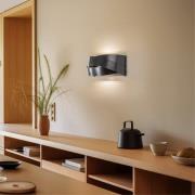 Euluna væglampe Tornado, antracit