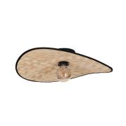 Loftlampe Marywell, naturlig bambus, 50 x 35 cm, E27