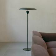 NEW WORKS LED-gulvlampe Kantarell, sort, dæmpbar, 127 cm