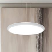 Benett LED-hængelampe, hvid, Ø 50 cm, metal/akryl