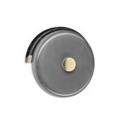 LED-væglampe Trip, askegrå/grå, marmor, glas, 2.700 K