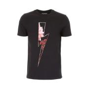 Sort Logo Print Slim Fit T-Shirt