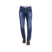 Mørkeblå Faded Slim Fit Jeans