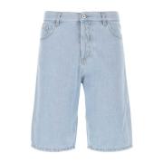 Denim Bermuda Shorts