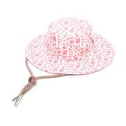 Elegant Pink Nylon Bådhat