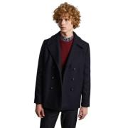 Lavet i Frankrig Wool Pea Coat