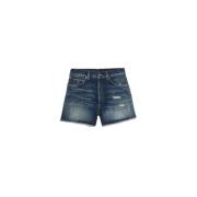 Stella Denim Shorts - Stilfulde og Behagelige