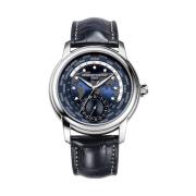 UOMO - FC -718NWM4H6 - Fremstilling af WorldTimer 42mm GMT læderrem