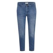 Afslappet Cropped Jeans