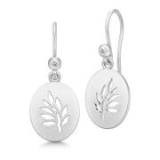 Tree of Life Signet Earrings