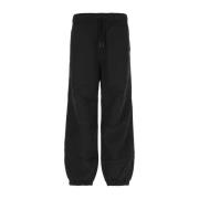 Sorte Nylon Joggers