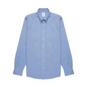 Skjorte i Supima-bomuld, Non-Iron Pinpoint Oxford, med knapper