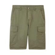 Multipocket Bomuld Bermuda Shorts